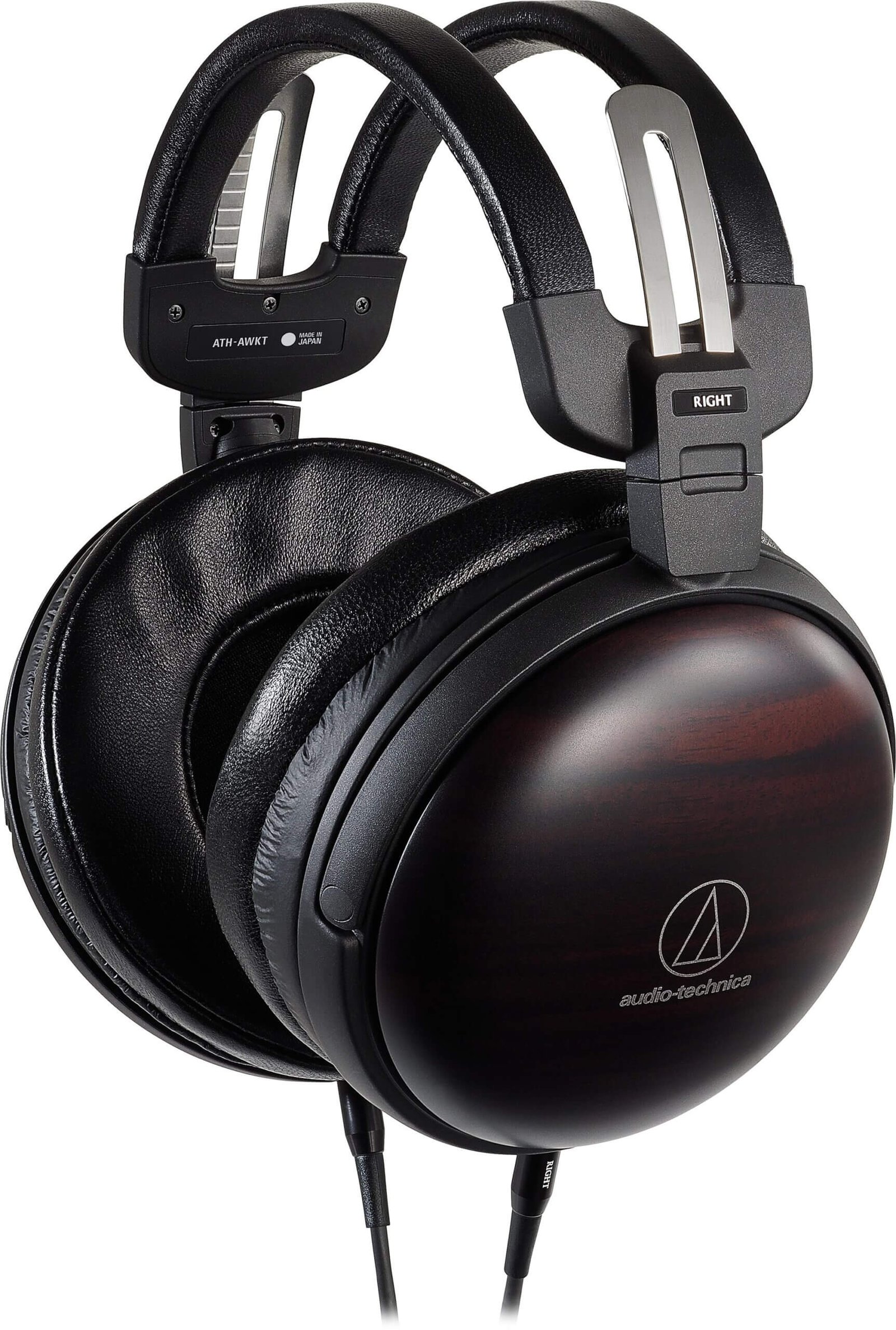 Audio-Technica ATH-AWKT Closed-Back Wood Headphones