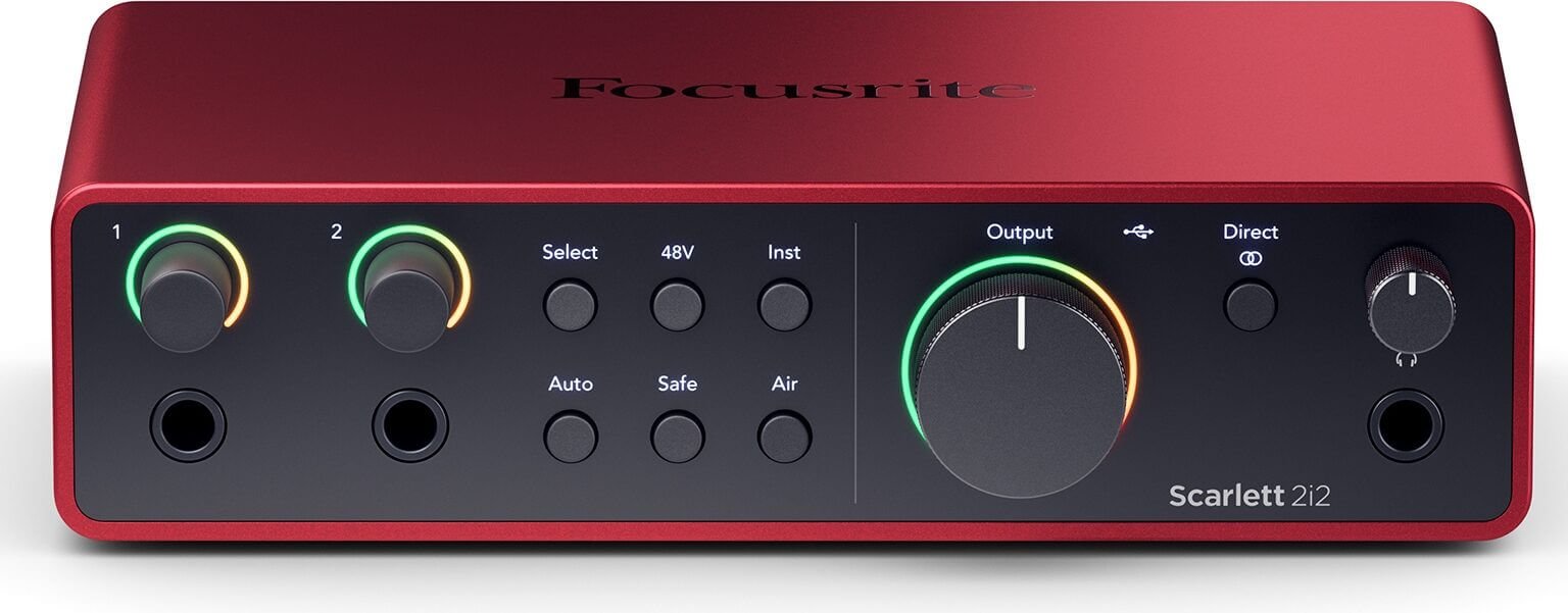 Focusrite Scarlett 2i2 Gen 4 USB Audio Interface