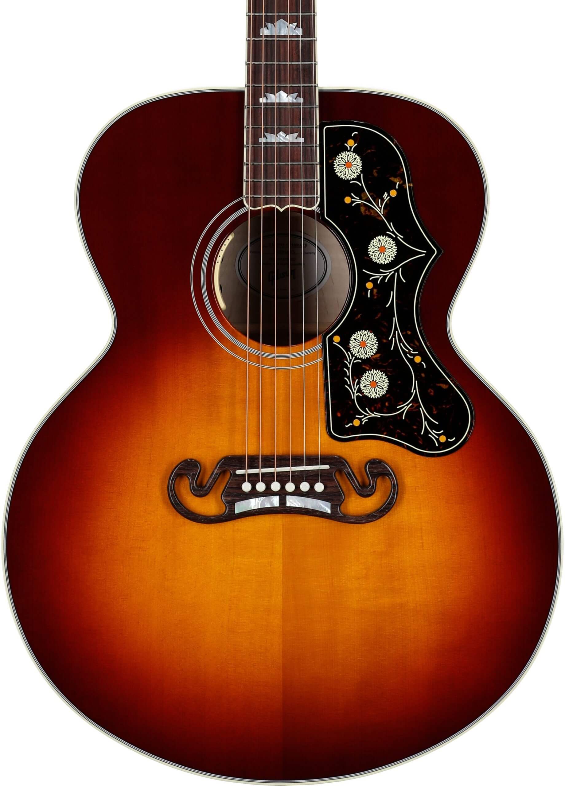 Gibson SJ-200 Standard Maple Jumbo Acoustic-Electric Guitar (with Case), Autumnburst