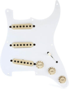 Seymour Duncan Antiquity Texas Hot Pre-Wired Strat Pickguard – Loaded with Vintage Pickups