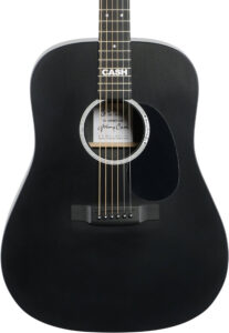 Black Martin DX Johnny Cash Acoustic-Electric Guitar