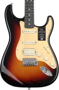 Fender American Ultra II Stratocaster HSS Electric Guitar - Ultraburst, Ebony Fingerboard