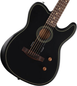 Fender Acoustasonic Standard Telecaster Acoustic-electric Guitar - Black