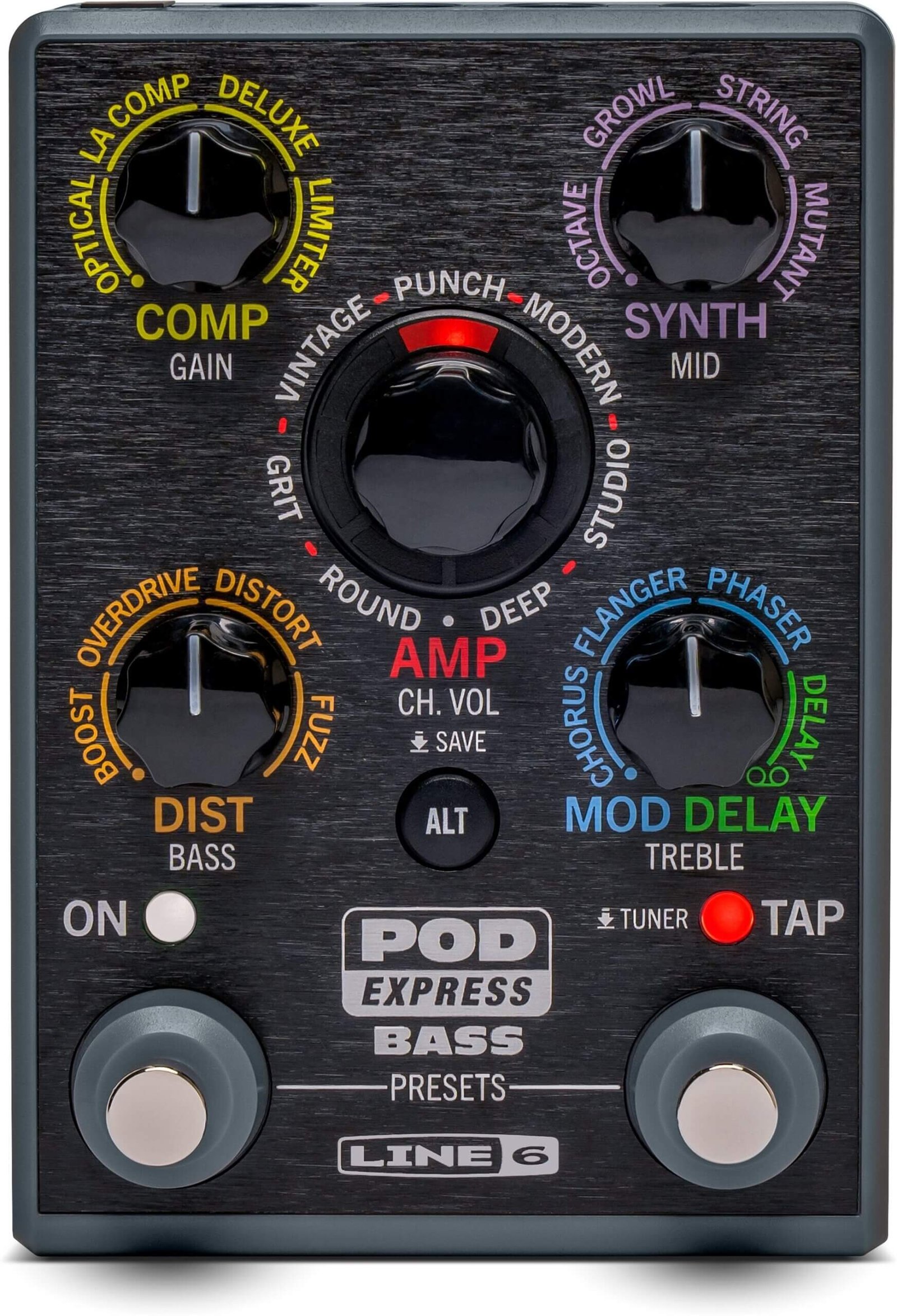 Line 6 POD Express Bass Multi-FX and Amp Modeling Peda
