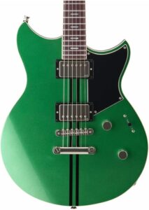Yamaha Revstar Standard RSS20 FGR Electric Guitar with Gig Bag, Flash Green