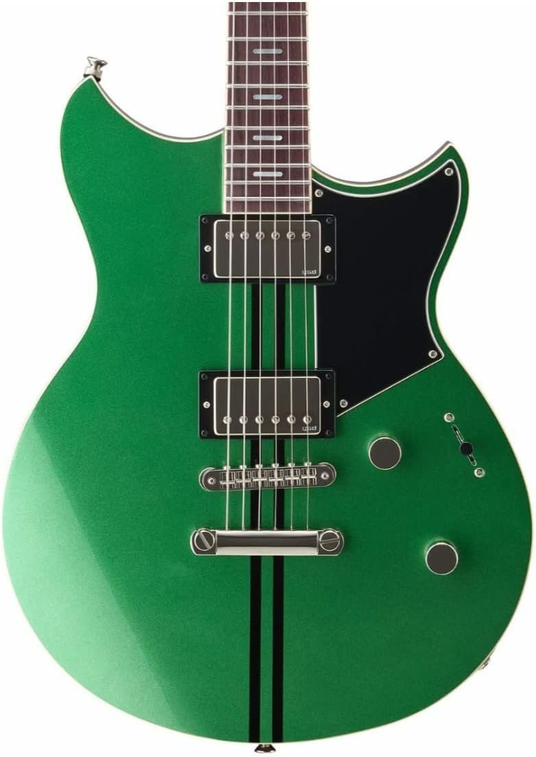 Yamaha Revstar Standard RSS20 FGR Electric Guitar with Gig Bag, Flash Green