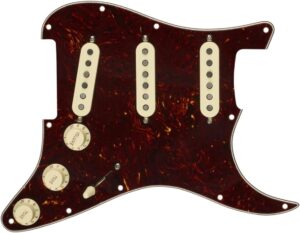Fender Fat '50's Prewired Stratocaster Pickguard - Tortoise