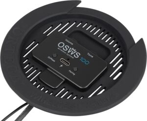 Ortega OSWS100 wireless acoustic guitar pickup for 100 mm soundholes