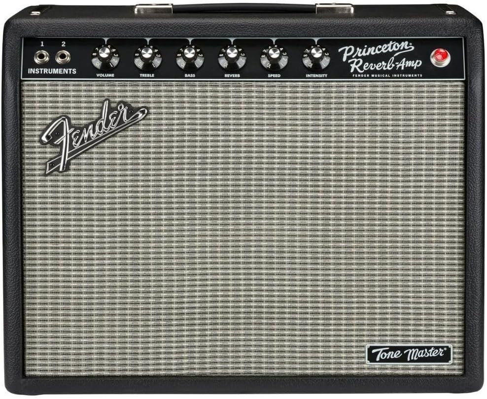 Fender Tone Master Princeton Reverb Guitar Amplifier, Black