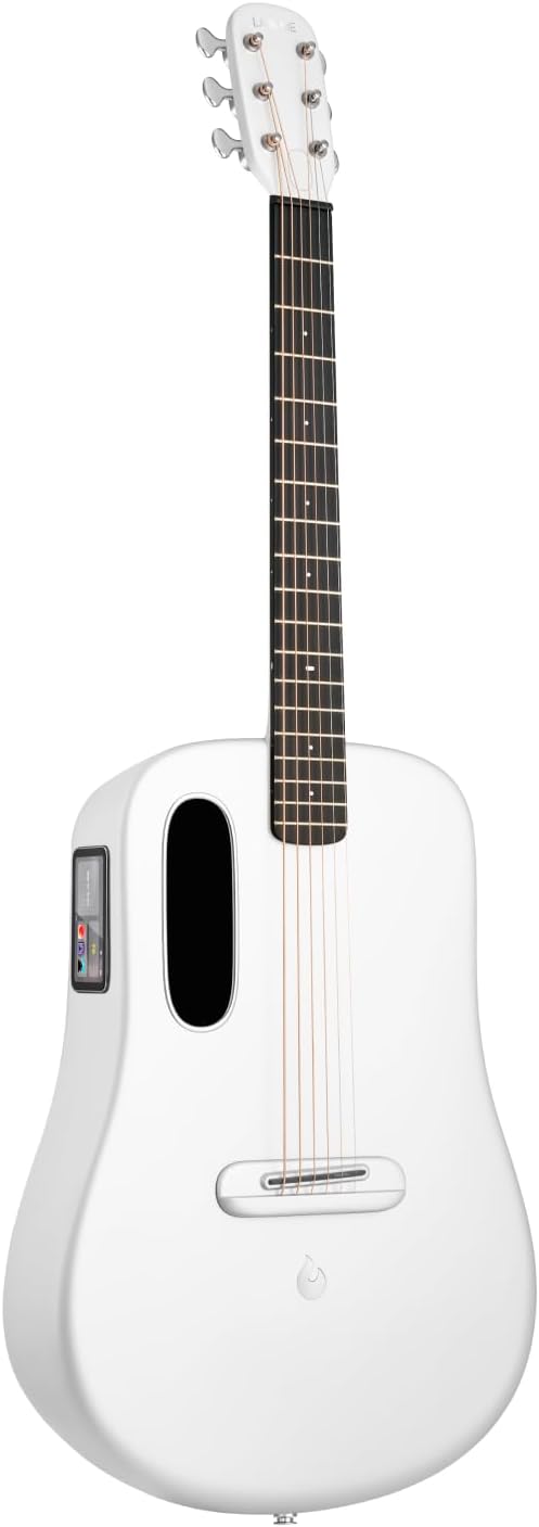 LAVA ME Play acoustic electric guitar in a modern apartment setting