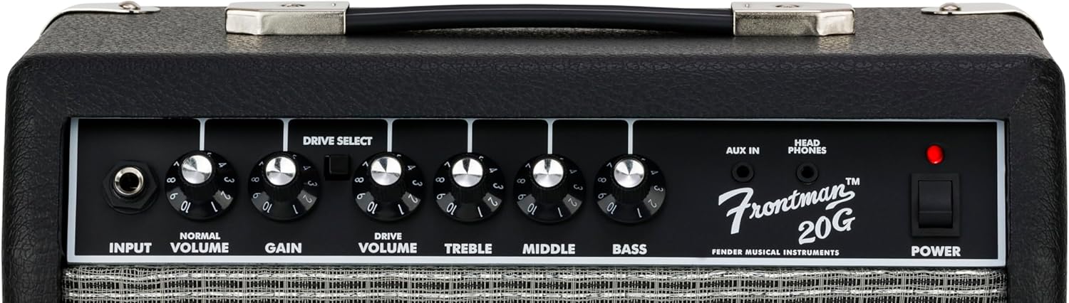 Electric guitar and amplifier in a comfortable home practice room