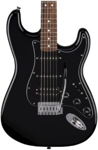 Fender Standard Stratocaster HSS black electric guitar