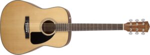Fender CD-60 V3 dreadnought acoustic guitar in Natural