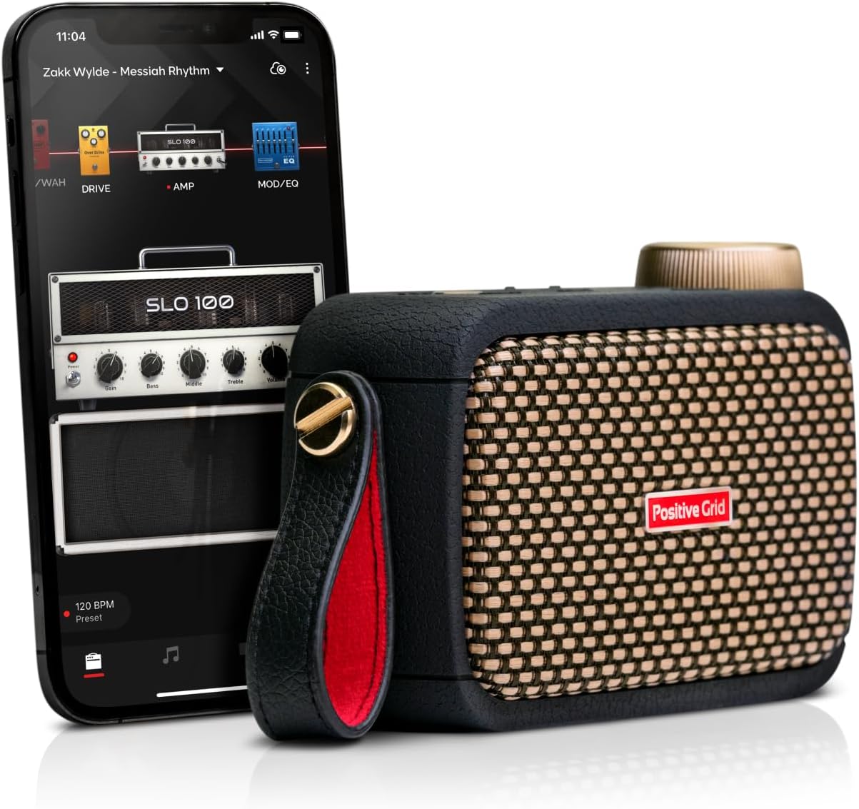 Positive Grid Spark GO smart guitar amp with mobile app