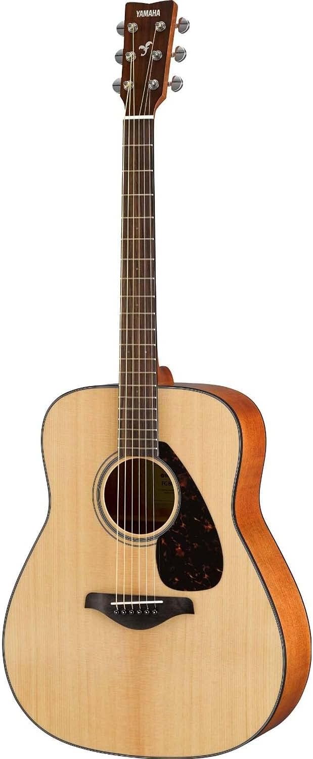 Yamaha FG800 acoustic guitar in natural finish