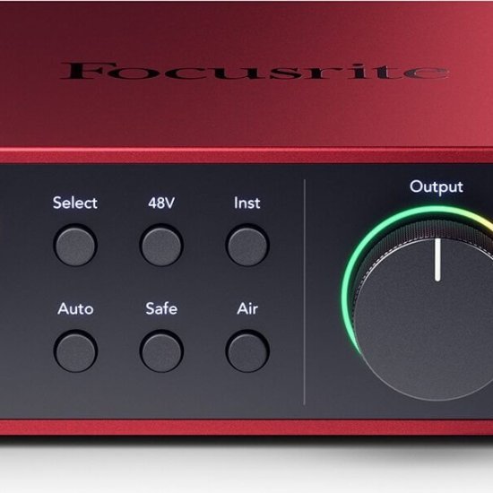 Focusrite Scarlett 2i2 Gen 4 USB Audio Interface